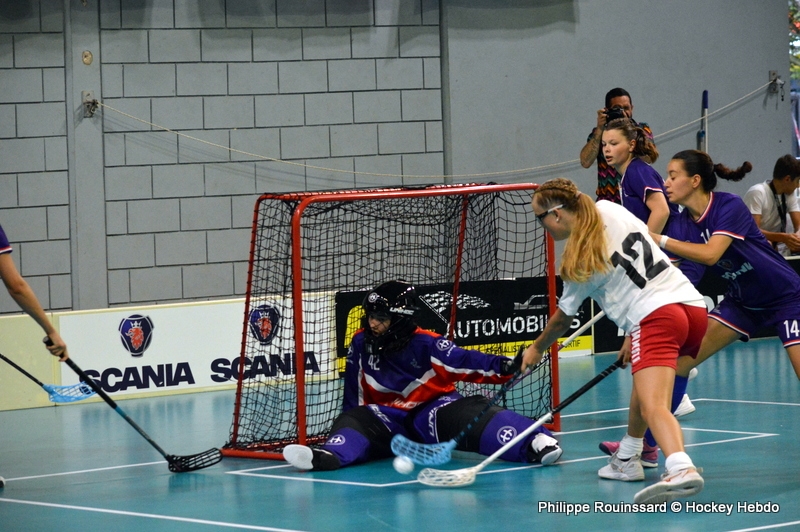 Photo hockey Floorball  - Floorball  - U19 WFCQ : Les Danoises qualifies au mondial